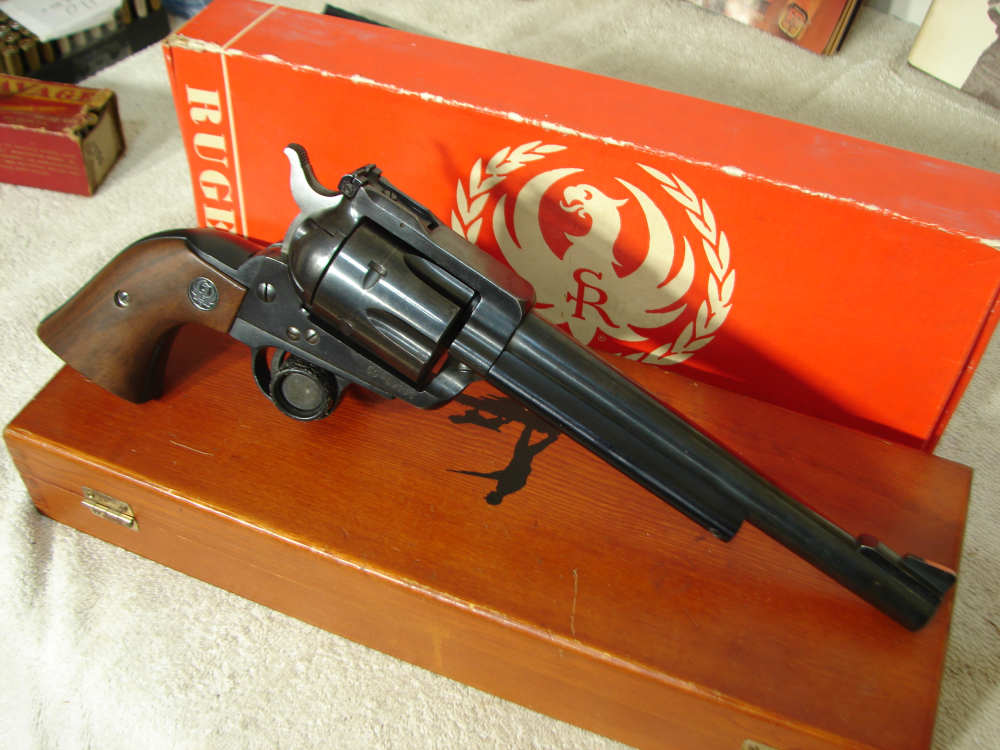 RUGER BLACKHAWK OLD MODEL 3 SCREW IN .30 CARBINE ALL ORIGINAL SCARACE-img-45