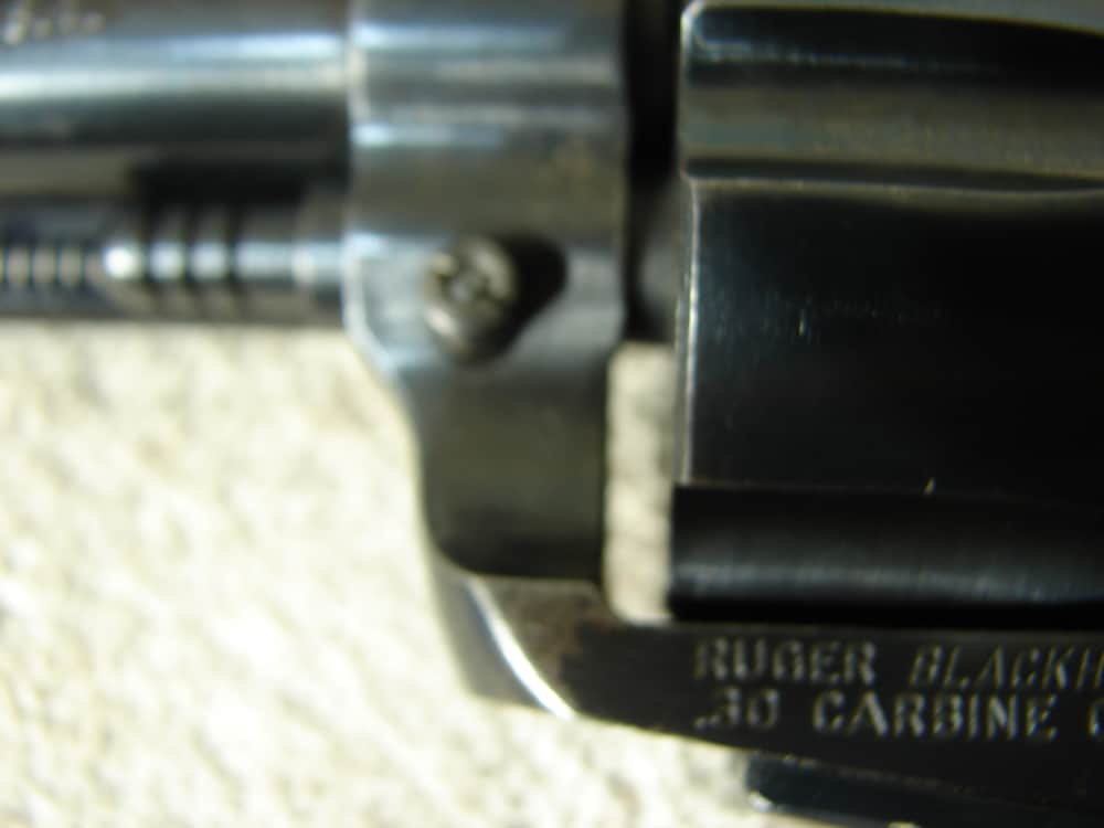 RUGER BLACKHAWK OLD MODEL 3 SCREW IN .30 CARBINE ALL ORIGINAL SCARACE-img-69