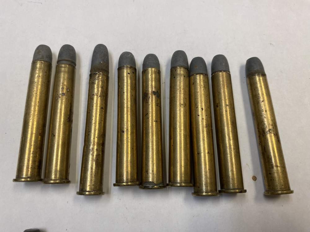 45-110 Sharps  2.75 / 2 3/4" lenth Brass  Components Only 18 rounds-img-1