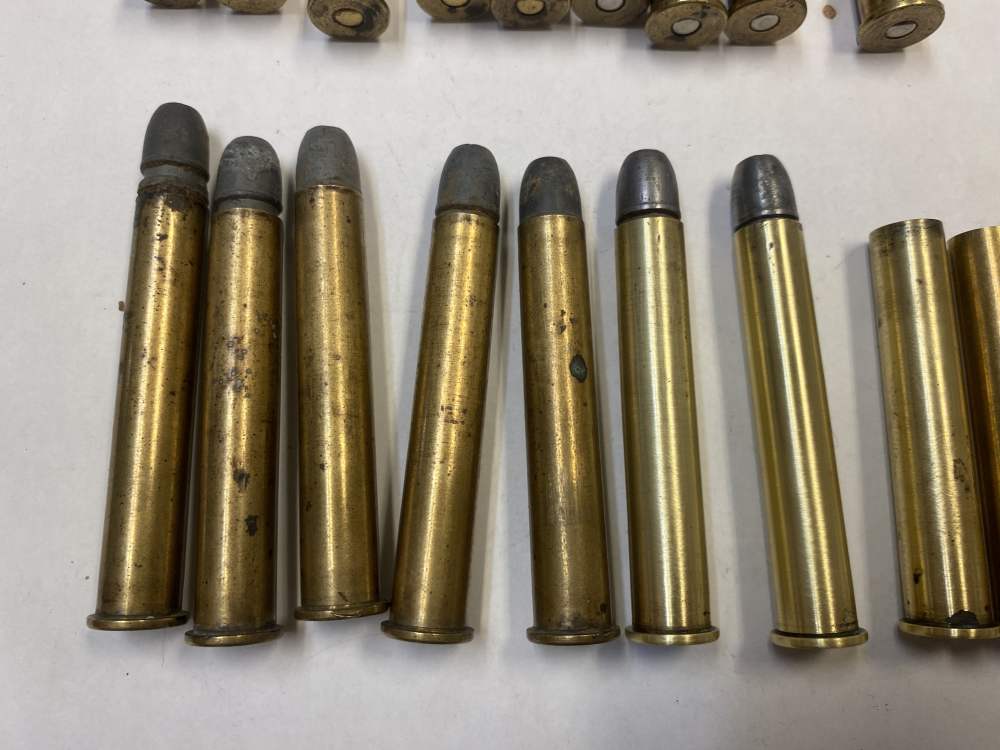 45-110 Sharps  2.75 / 2 3/4" lenth Brass  Components Only 18 rounds-img-2