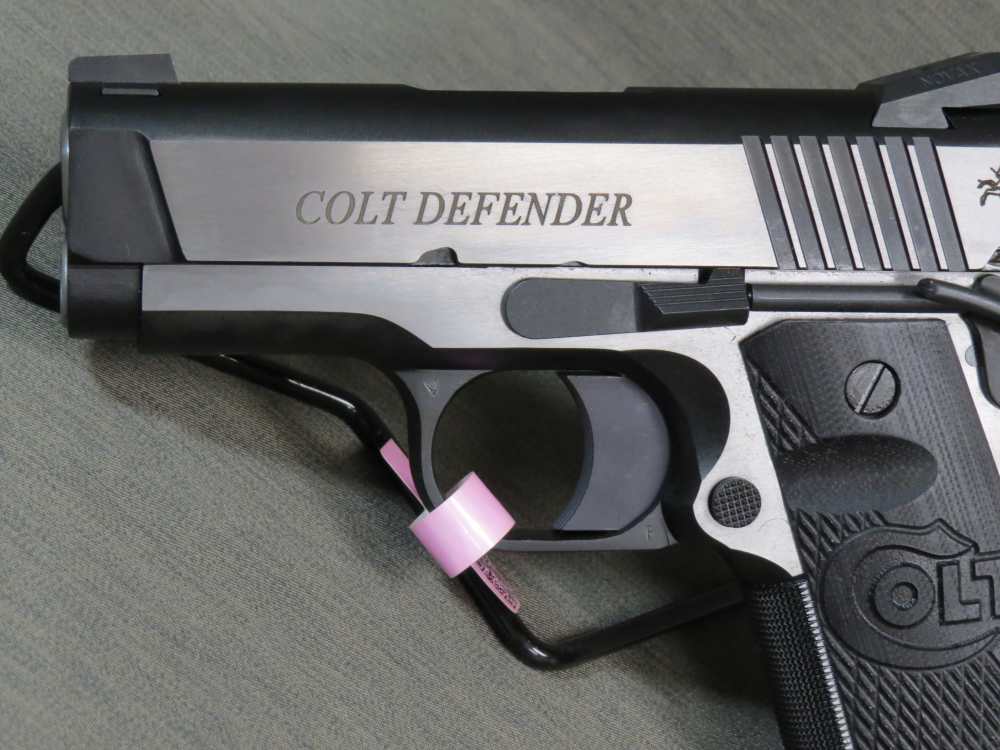 Colt Combat Elite Defender 9mm Pistol Two-tone O7082CE 3" 7+1-img-2