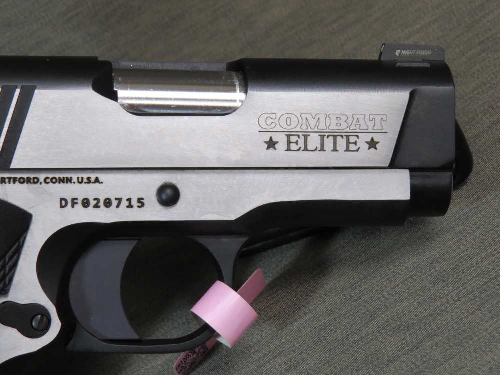 Colt Combat Elite Defender 9mm Pistol Two-tone O7082CE 3" 7+1-img-4