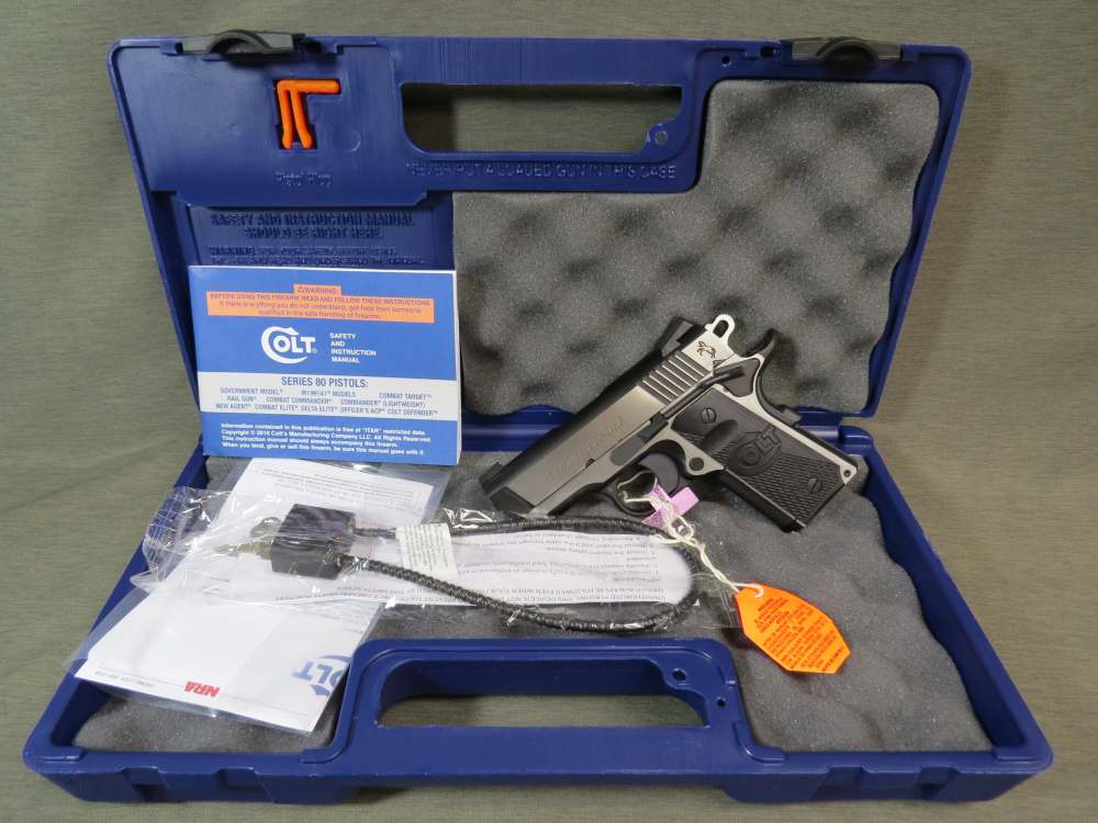 Colt Combat Elite Defender 9mm Pistol Two-tone O7082CE 3" 7+1-img-9