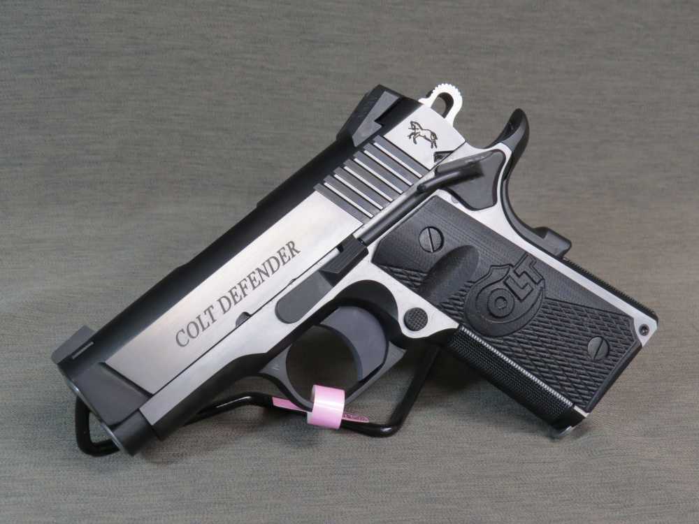 Colt Combat Elite Defender 9mm Pistol Two-tone O7082CE 3" 7+1-img-1