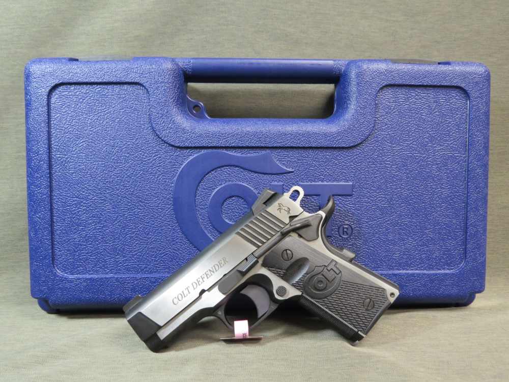 Colt Combat Elite Defender 9mm Pistol Two-tone O7082CE 3" 7+1-img-0