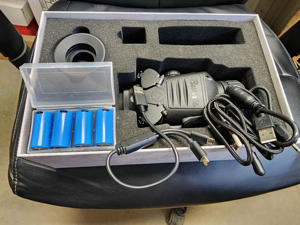 NEW BURRIS THERMAL CLIP-ON BTC35 V2 35MM 1-4X TWO ADAPTERS INCLUDED 300622-img-5