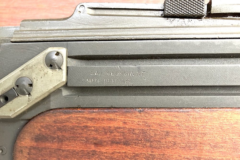 FRENCH MAS 49 (7.5 French) Grenade Launcher & Bayonet & Scabbard -img-8
