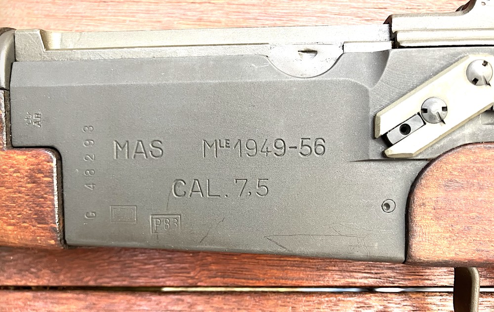 FRENCH MAS 49 (7.5 French) Grenade Launcher & Bayonet & Scabbard -img-3