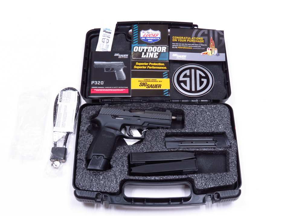 NEW OLD STOCK - 2016 Sig P320 TACOPS NIB W/ TAG Threaded BBL & 4 21 RD MAGS-img-1