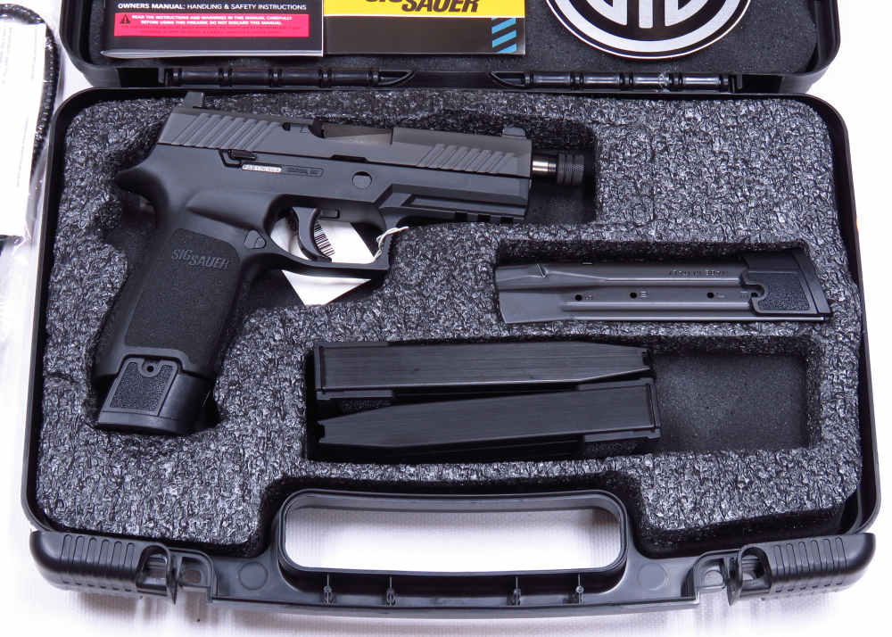 NEW OLD STOCK - 2016 Sig P320 TACOPS NIB W/ TAG Threaded BBL & 4 21 RD MAGS-img-39