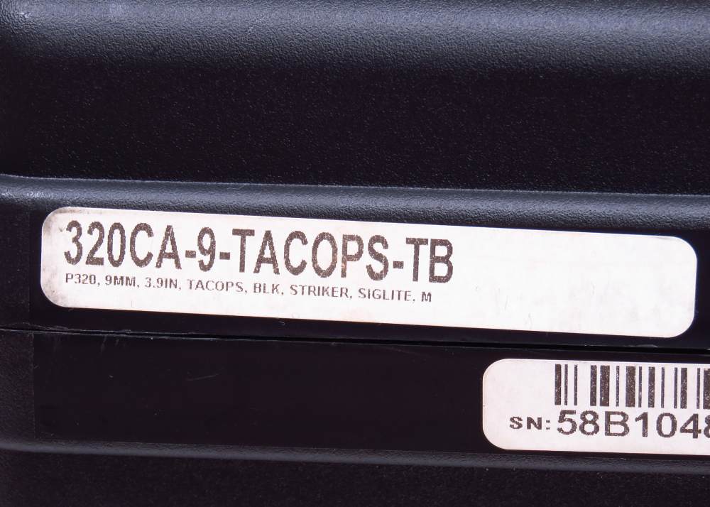 NEW OLD STOCK - 2016 Sig P320 TACOPS NIB W/ TAG Threaded BBL & 4 21 RD MAGS-img-52