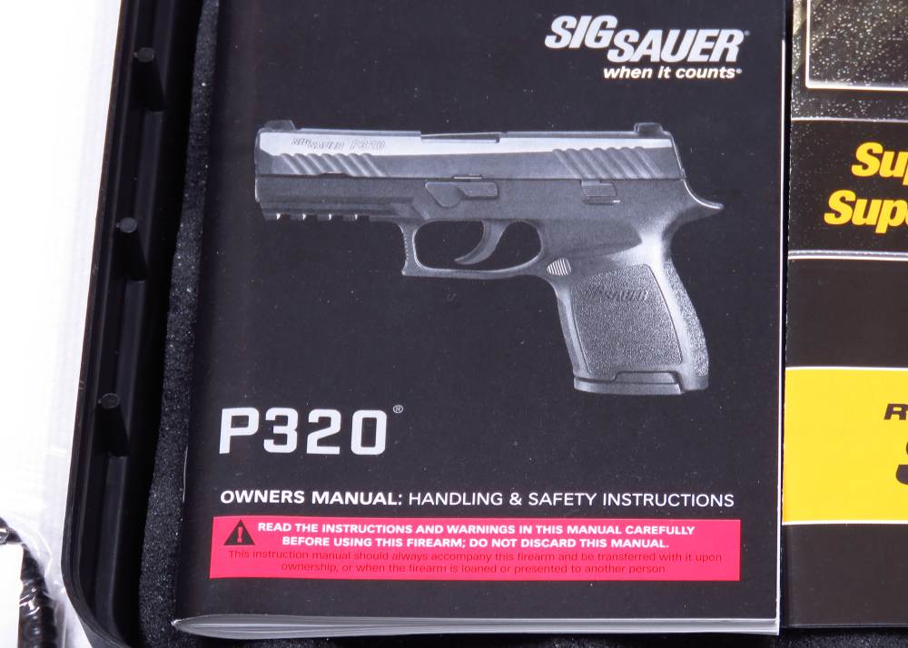 NEW OLD STOCK - 2016 Sig P320 TACOPS NIB W/ TAG Threaded BBL & 4 21 RD MAGS-img-44
