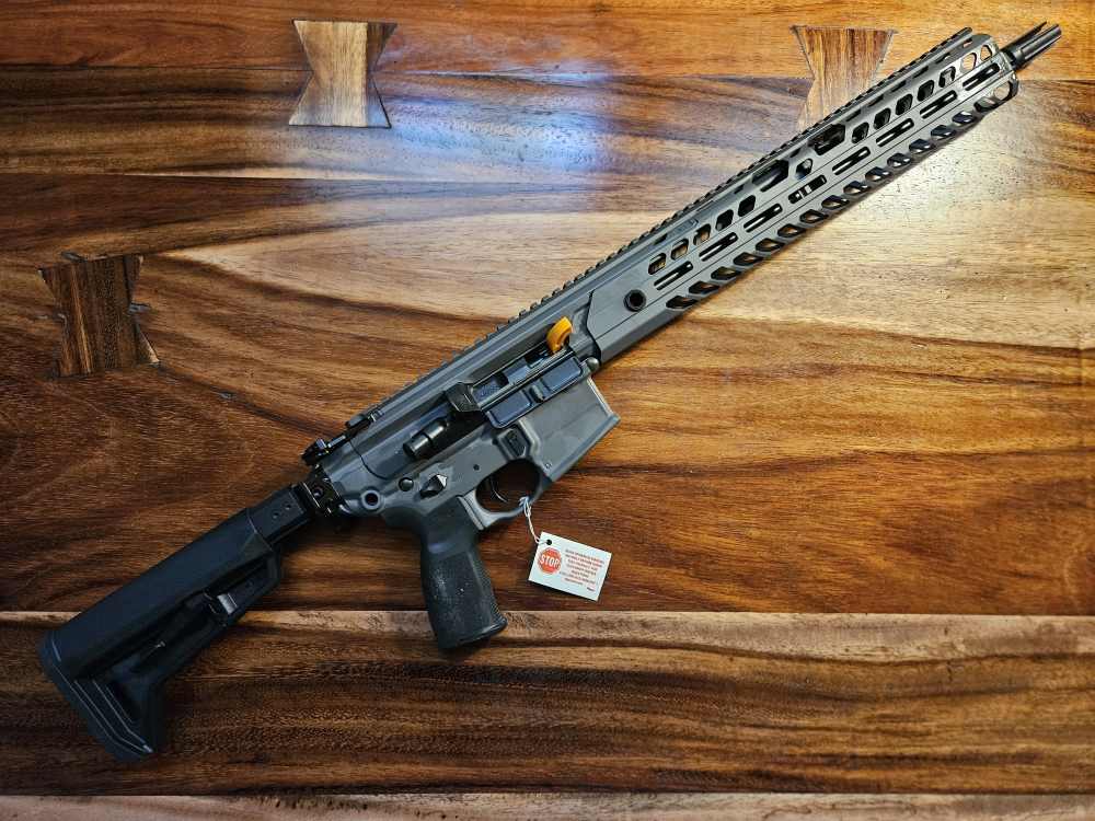 BRAND NEW SIG SAUER MCX VIRTUS CONCRETE GREY 5.56 NATO RIFLE 16"-img-0
