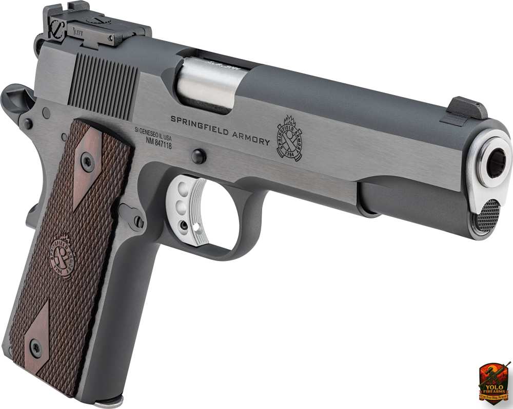 Springfield Armory Garrison Target 1911, 9mm, 5" Barrel, Blued Finish, 9RD-img-2