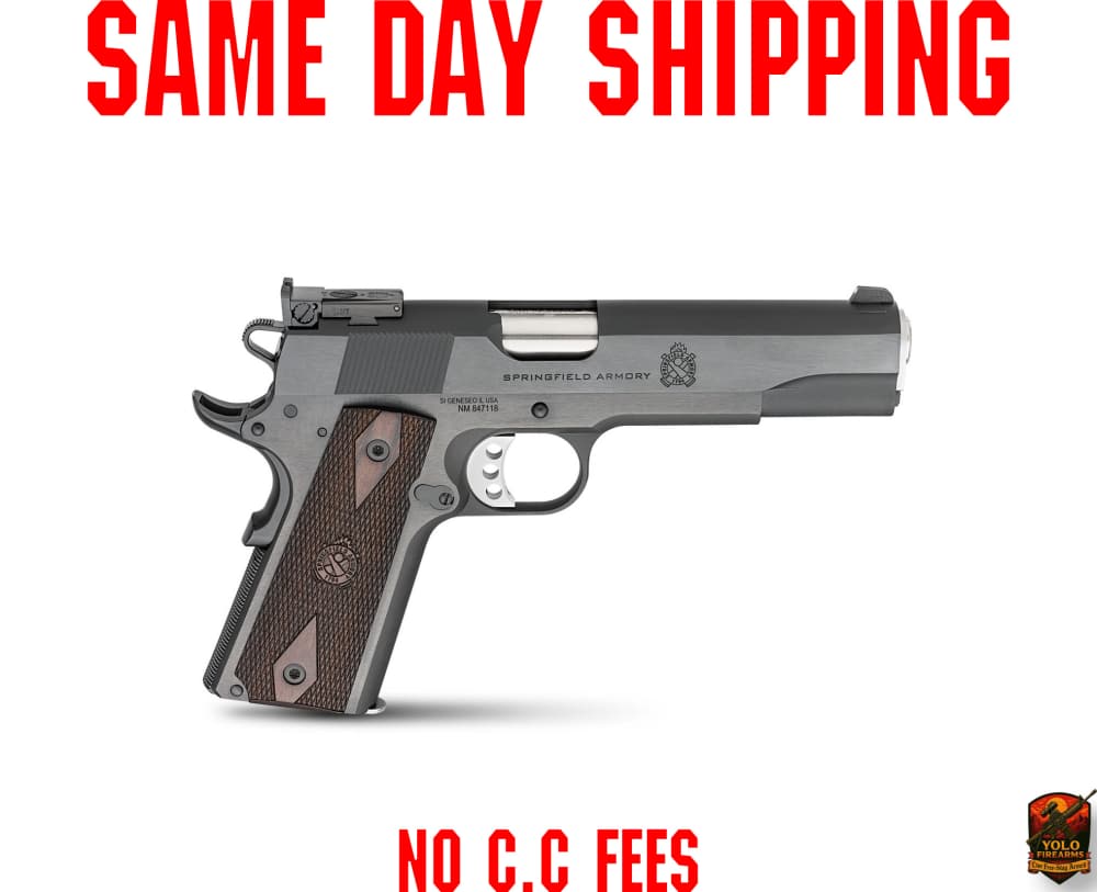 Springfield Armory Garrison Target 1911, 9mm, 5" Barrel, Blued Finish, 9RD-img-0