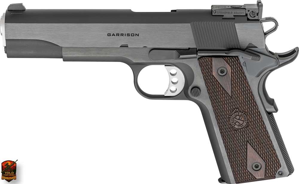 Springfield Armory Garrison Target 1911, 9mm, 5" Barrel, Blued Finish, 9RD-img-1