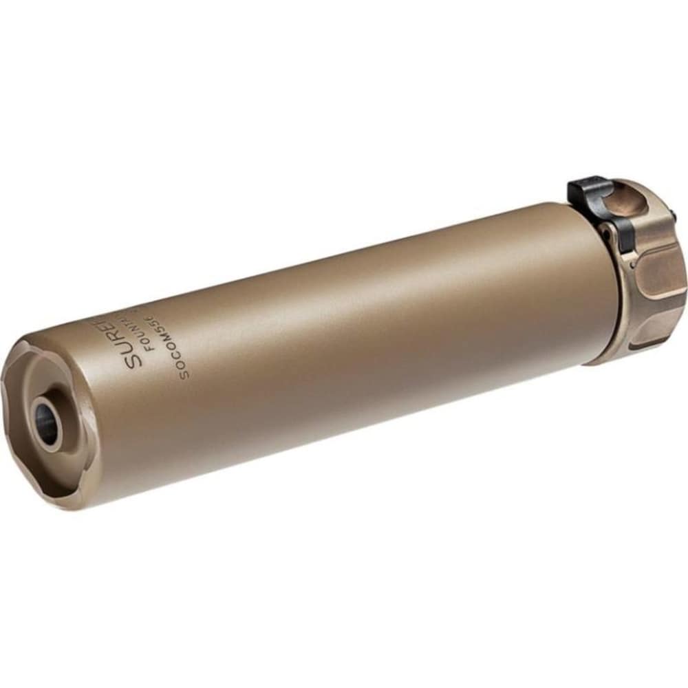 Surefire SOCOM 556-RC2 Suppressor DE FDE MK18 M4A1 URG-I NSN GWOT-img-0