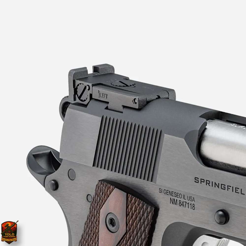 Springfield Armory Garrison Target 1911, .45 ACP, 5", Blued Finish, 7RD-img-4