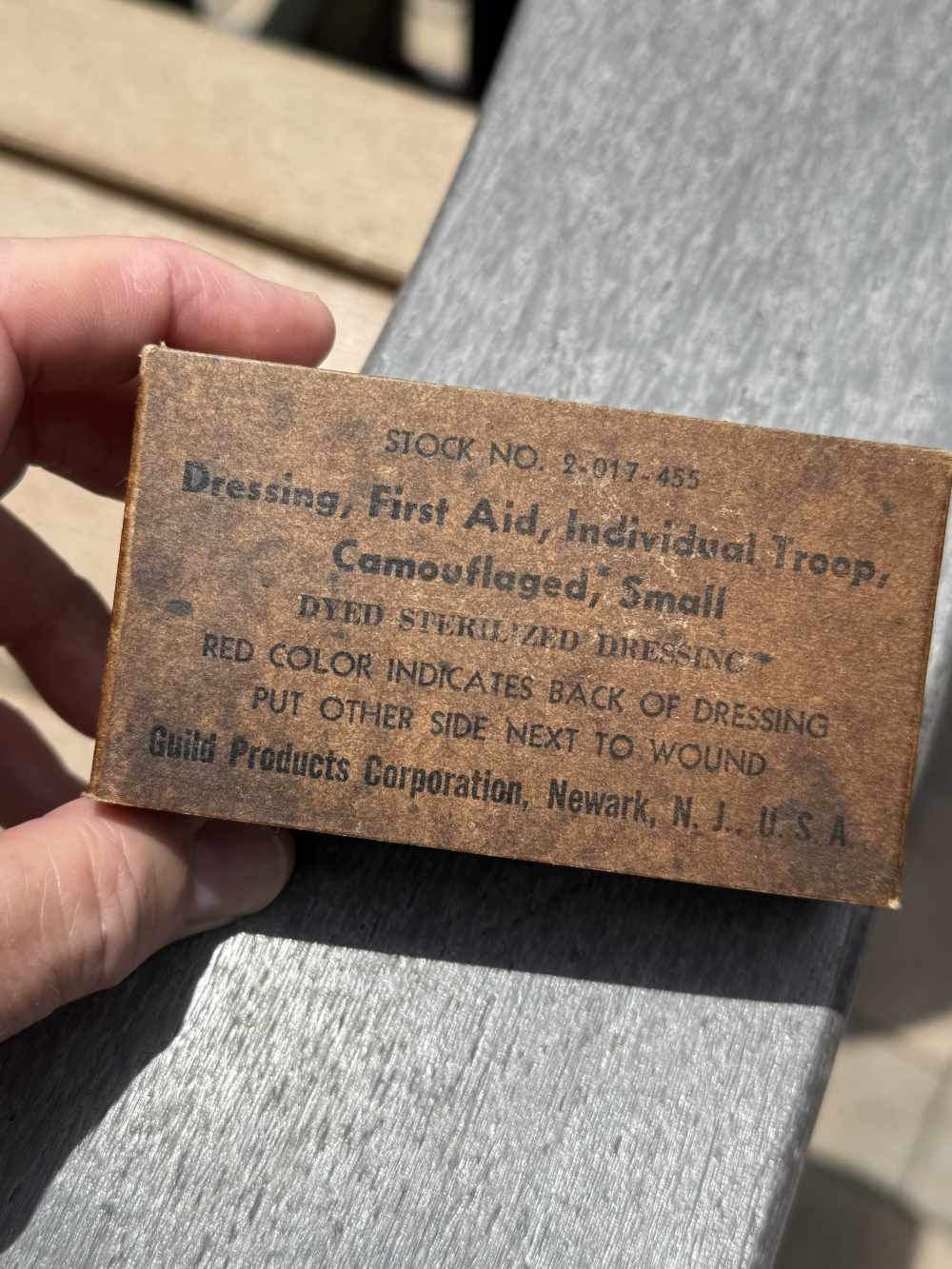 WW2 BANDAGE FOR BELT POUCH MINT-img-4