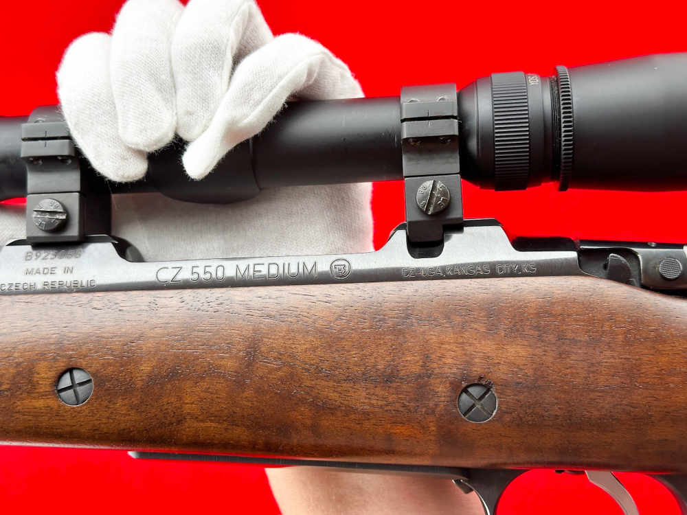 MINT CZ 550 FS Medium 9.3x62 Mauser 21" w/ Leupold Scope & Original Box-img-41