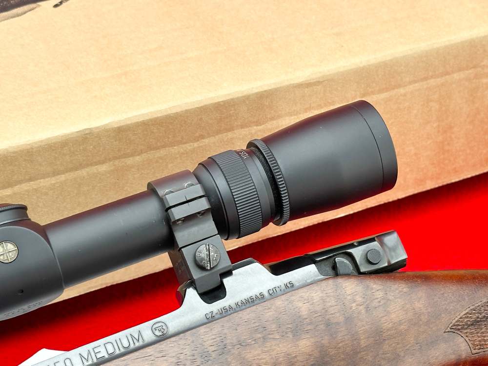 MINT CZ 550 FS Medium 9.3x62 Mauser 21" w/ Leupold Scope & Original Box-img-16