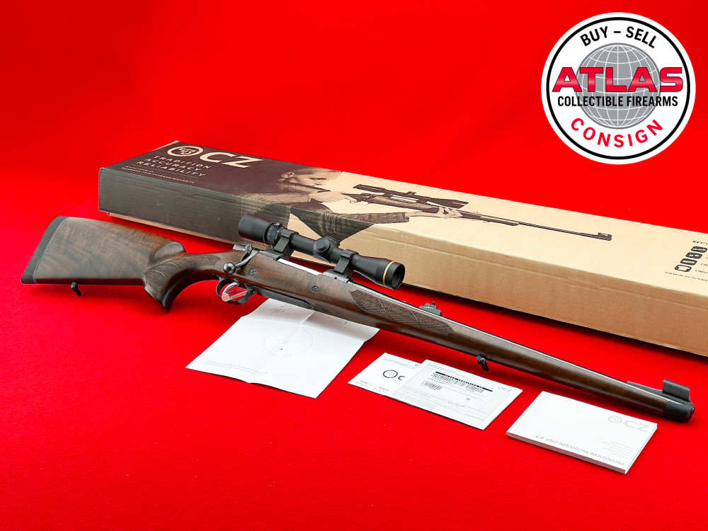 MINT CZ 550 FS Medium 9.3x62 Mauser 21" w/ Leupold Scope & Original Box-img-17