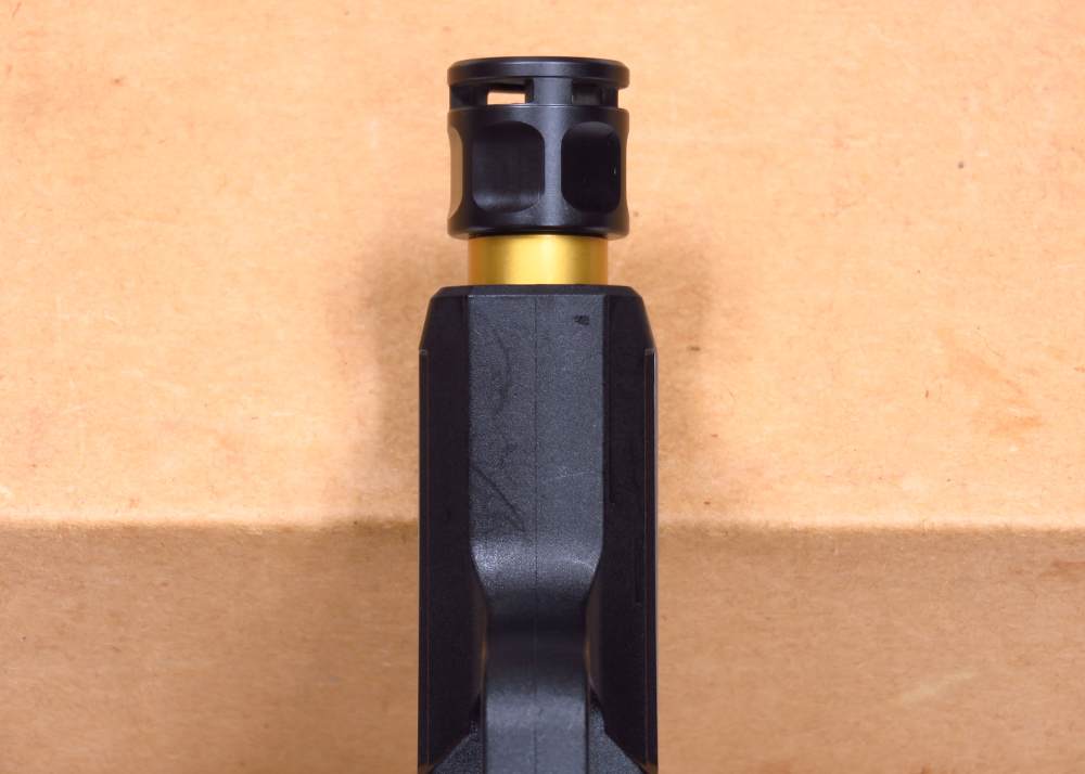 WICKED Sig P365 Tripple Slide Zaffari Precision Swamp Fox Gold Threaded 9mm-img-27