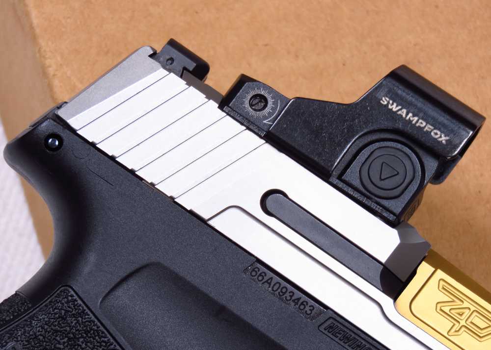 WICKED Sig P365 Tripple Slide Zaffari Precision Swamp Fox Gold Threaded 9mm-img-14