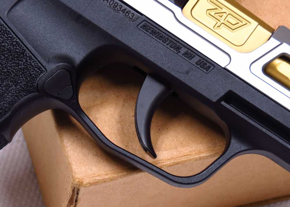 WICKED Sig P365 Tripple Slide Zaffari Precision Swamp Fox Gold Threaded 9mm-img-16