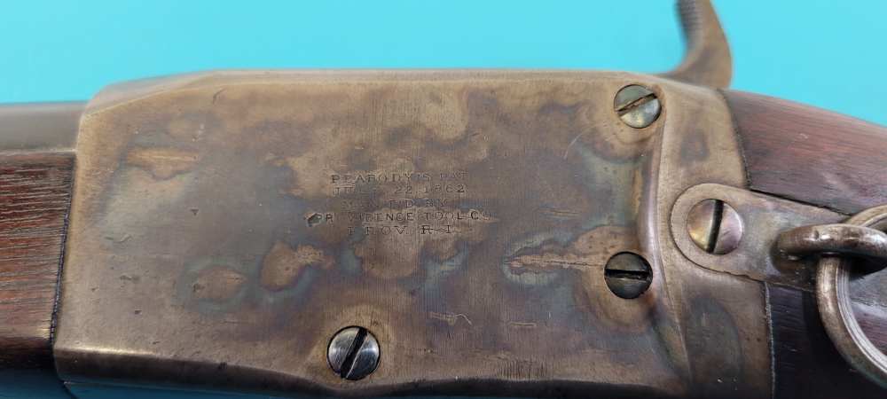 Antique Providence Tool Co. Peabody Breech Loading Carbine Saddle Ring .50 -img-9