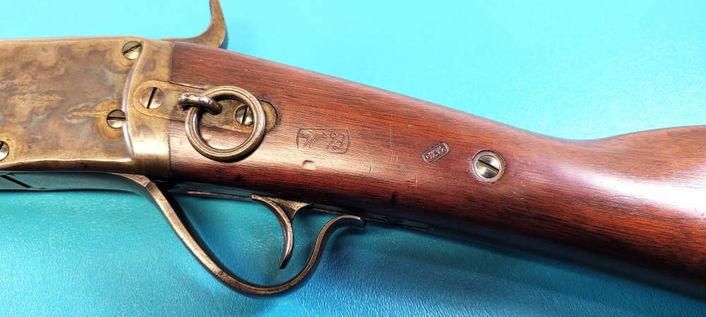 Antique Providence Tool Co. Peabody Breech Loading Carbine Saddle Ring .50 -img-7