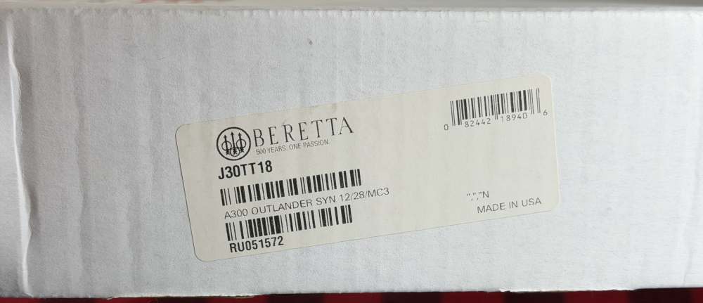 NOS NIB Beretta A300 Uplander Black Synthetic 12 ga-img-2