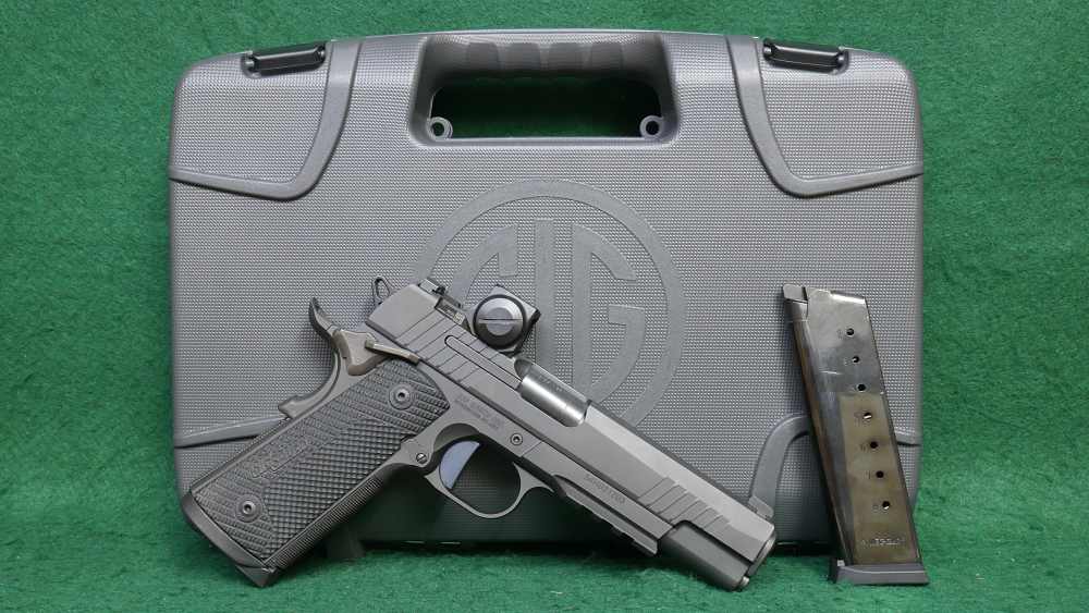 Sig Sauer 1911 .45acp 5" Barrel with Sig Romeo X sight & orig box Preowned-img-3