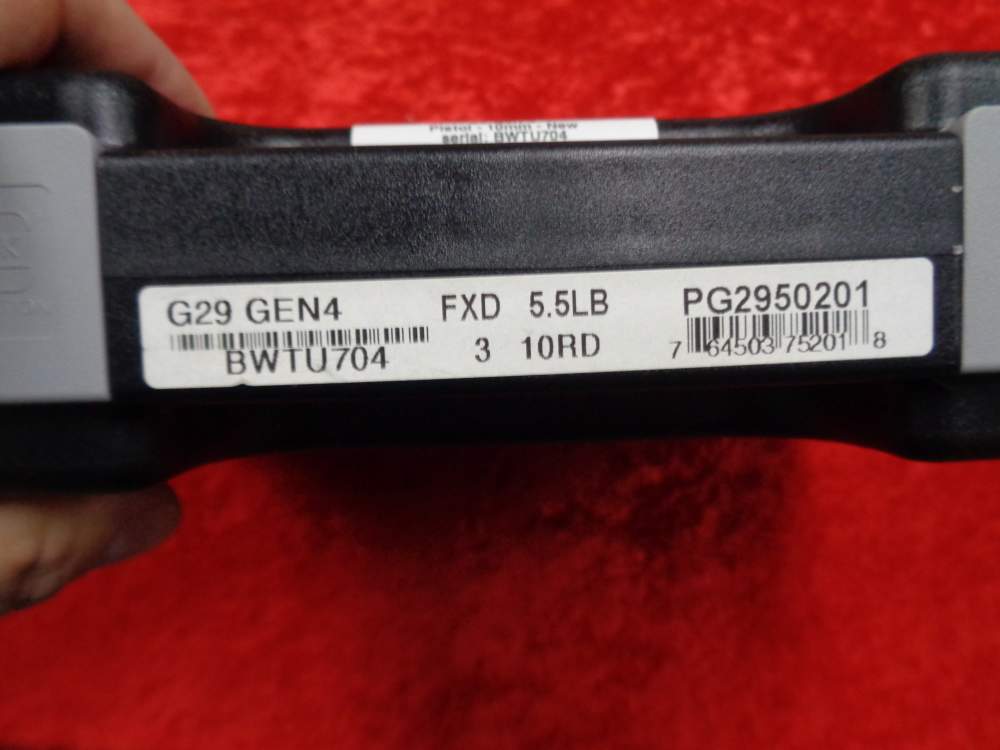 NEW Glock G29 10MM GEN 4 Compact Conceal Carry 3 10rd MAG 29 10 WE TRADE!-img-7