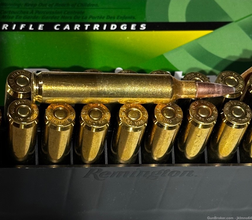40 rounds Remington 7mm Rem Ultra Mag 140gr PSP Core-Lokt Ultra ammo-img-3