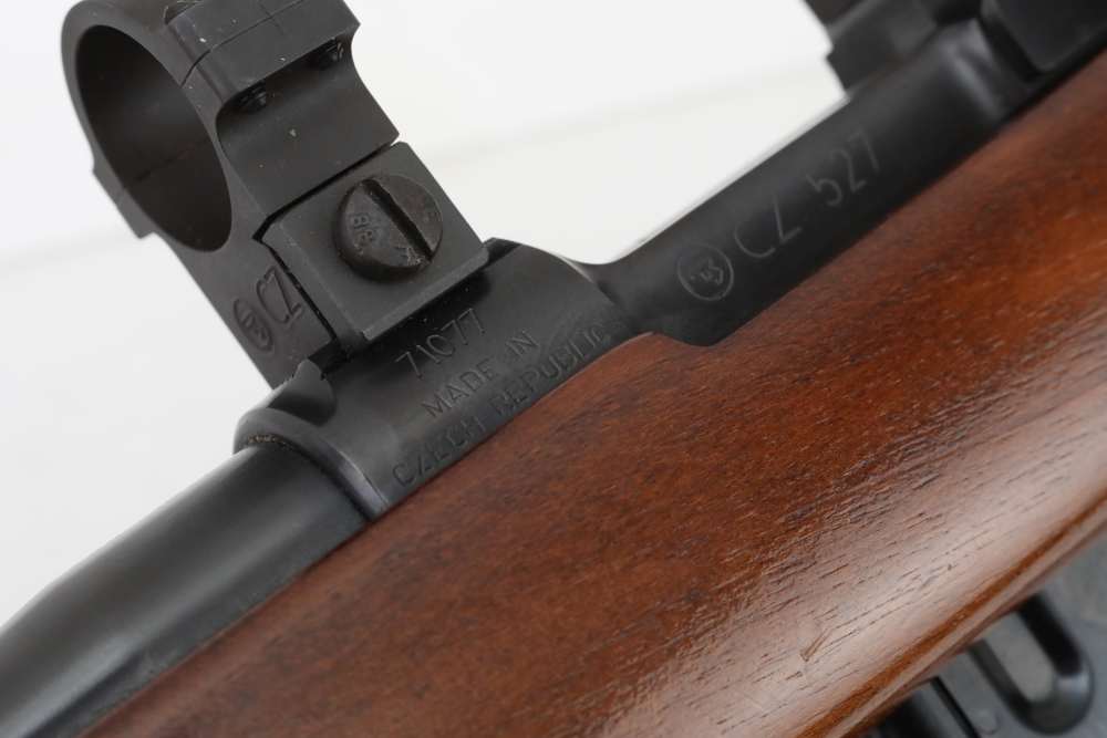 CZ 527 LUX 222 Remington 23.6" Mag Fed Bolt Action CZECH REPUBLIC MADE -img-11