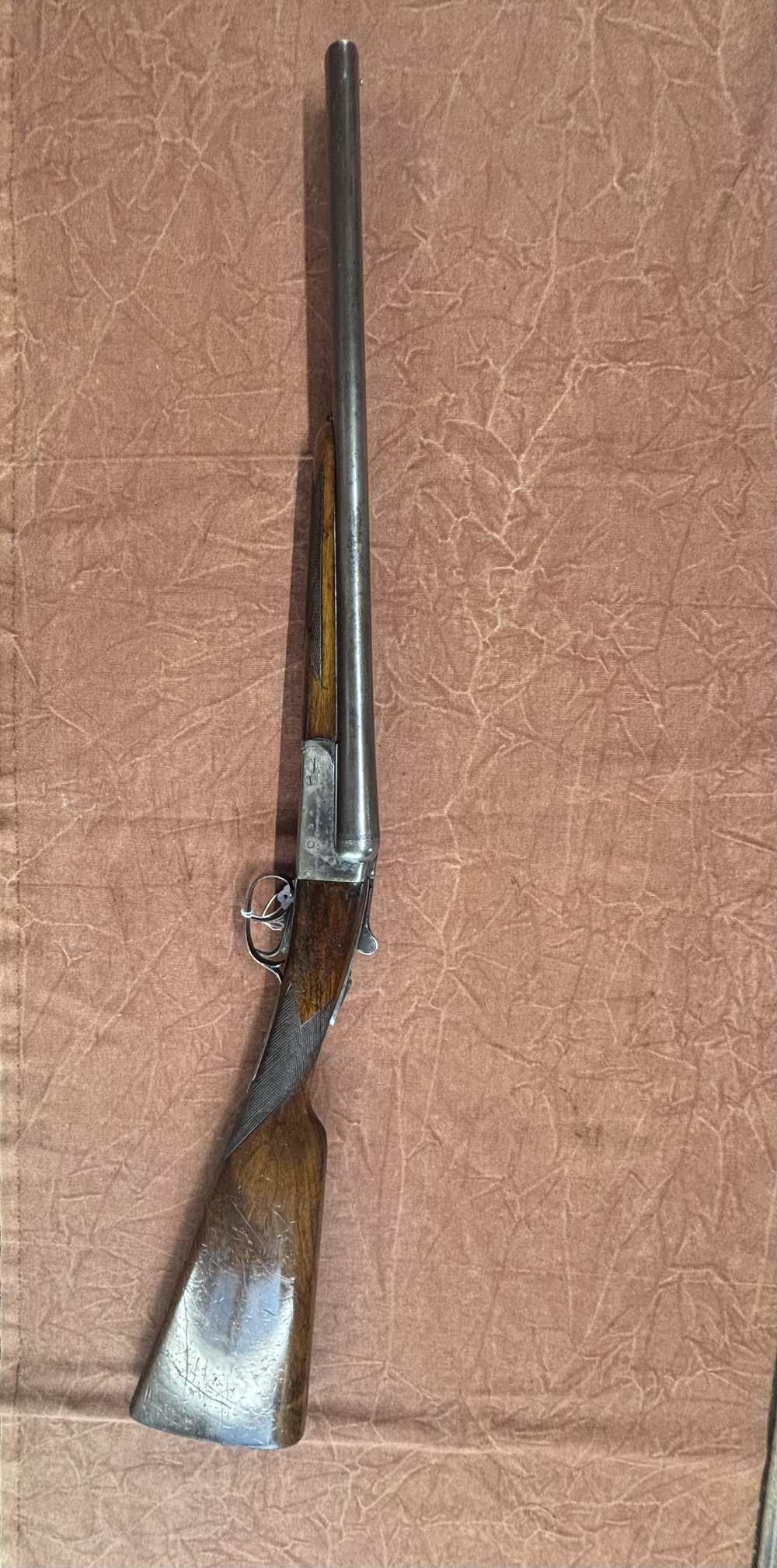 Spanish double barrel coach gun custom made-img-6