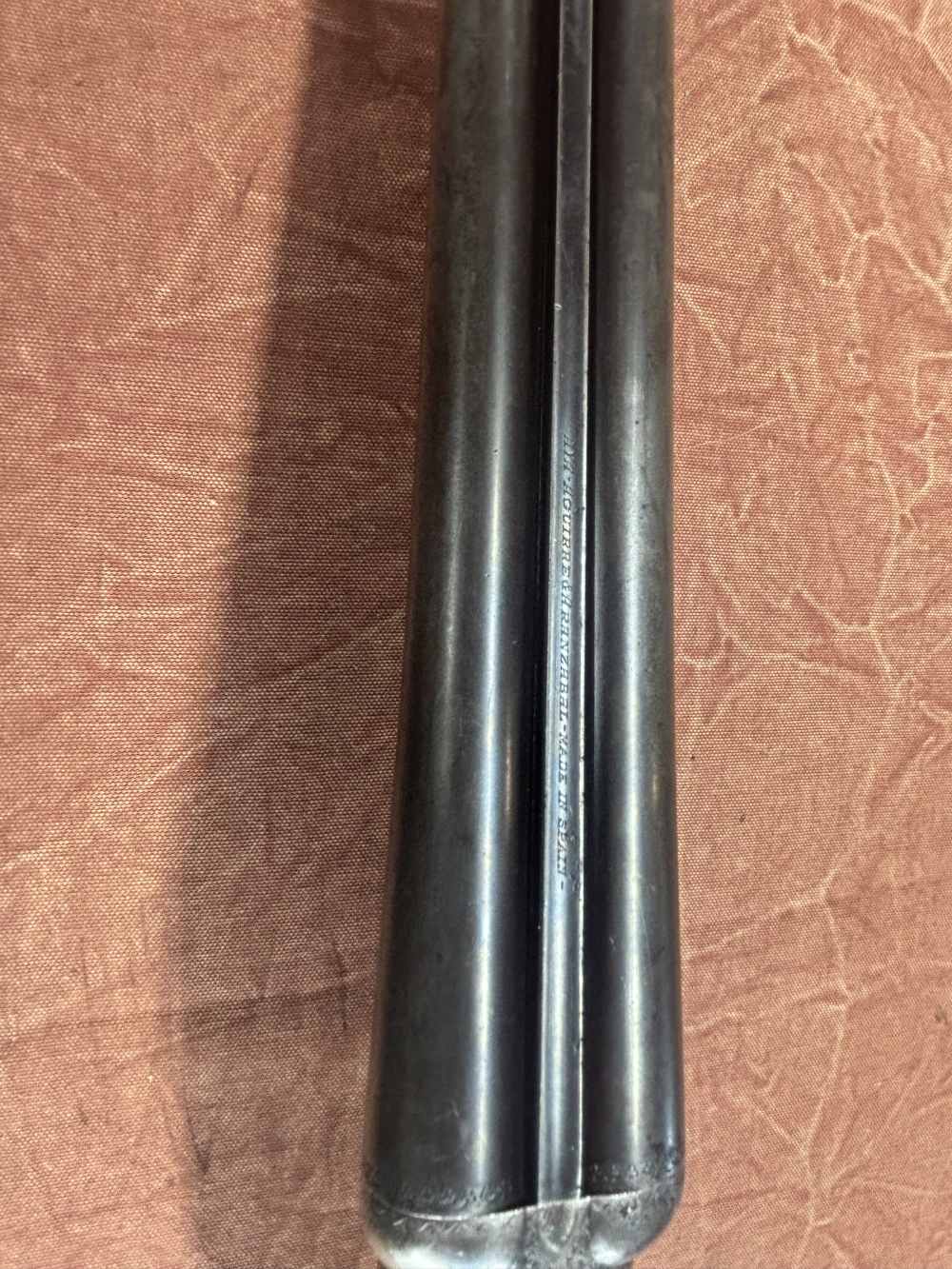 Spanish double barrel coach gun custom made-img-15