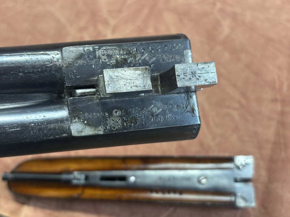 Spanish double barrel coach gun custom made-img-23
