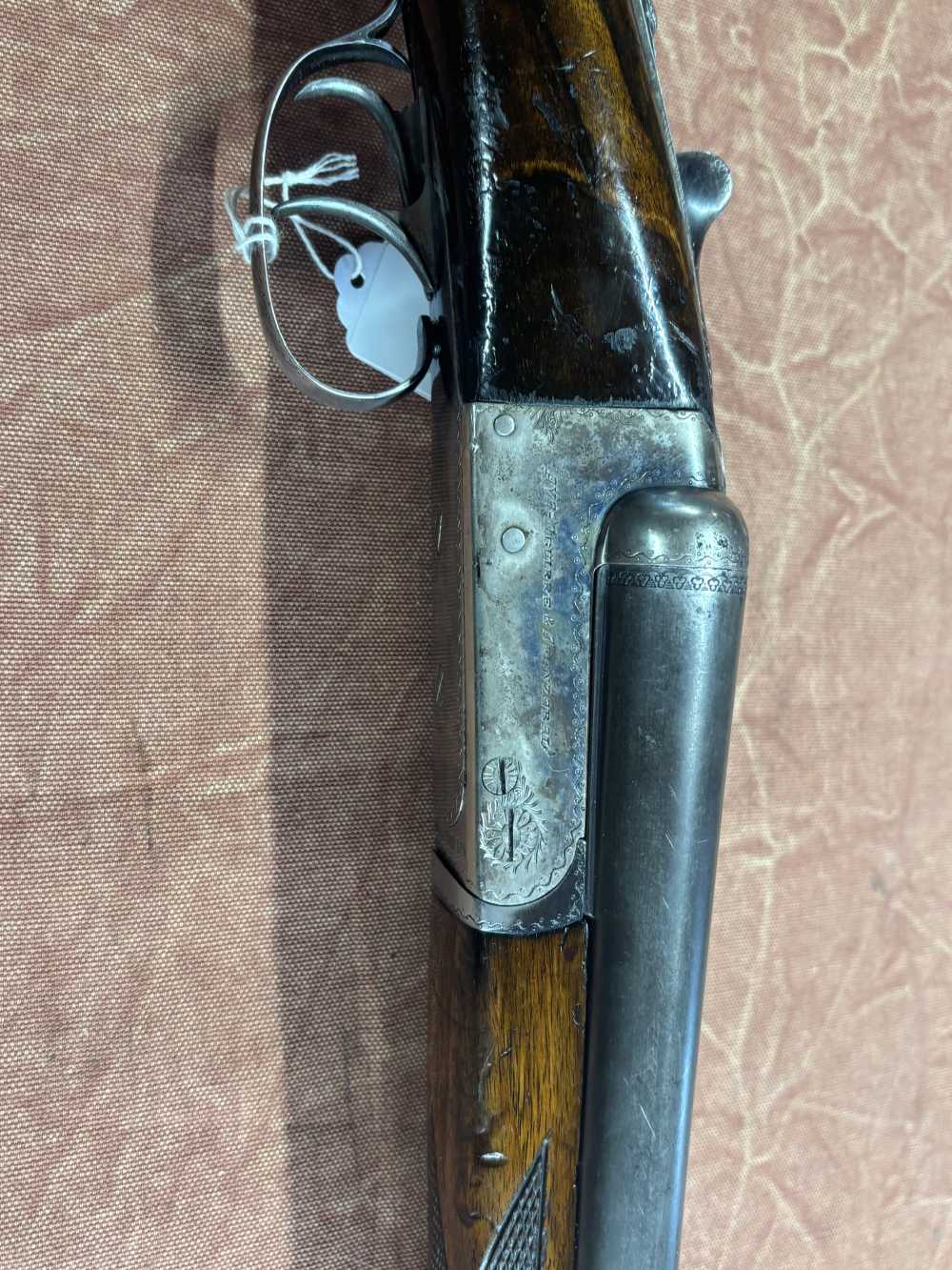 Spanish double barrel coach gun custom made-img-3