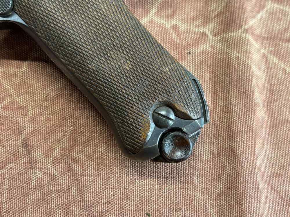 DWM 1917 Artillery Luger, Unit marked to Bavarian Mortar crew-img-6