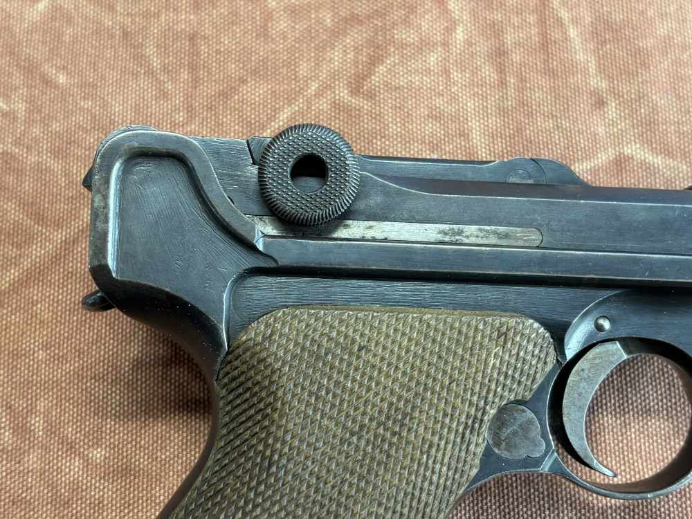 DWM 1917 Artillery Luger, Unit marked to Bavarian Mortar crew-img-2