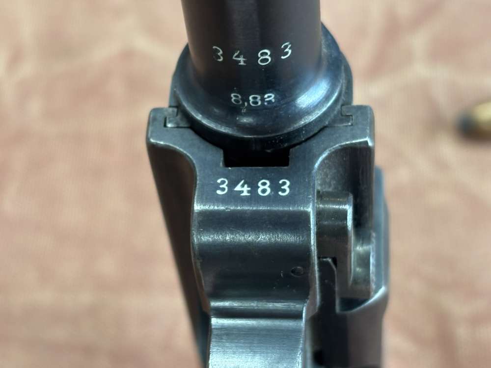 DWM 1917 Artillery Luger, Unit marked to Bavarian Mortar crew-img-19