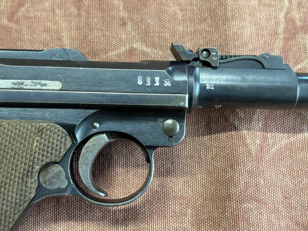 DWM 1917 Artillery Luger, Unit marked to Bavarian Mortar crew-img-3
