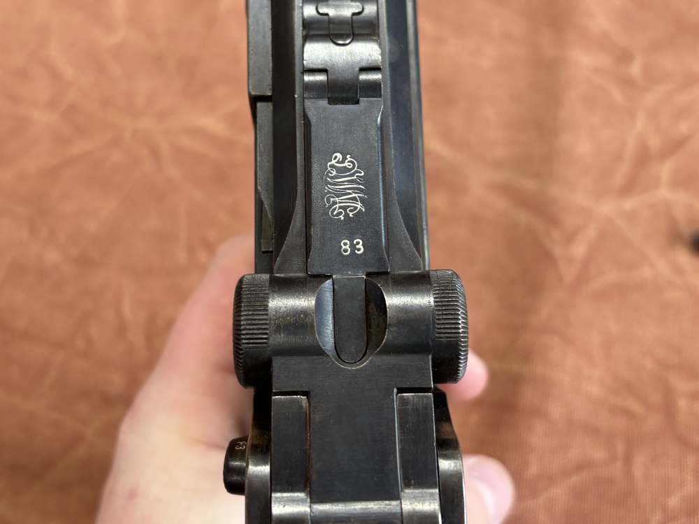 DWM 1917 Artillery Luger, Unit marked to Bavarian Mortar crew-img-13