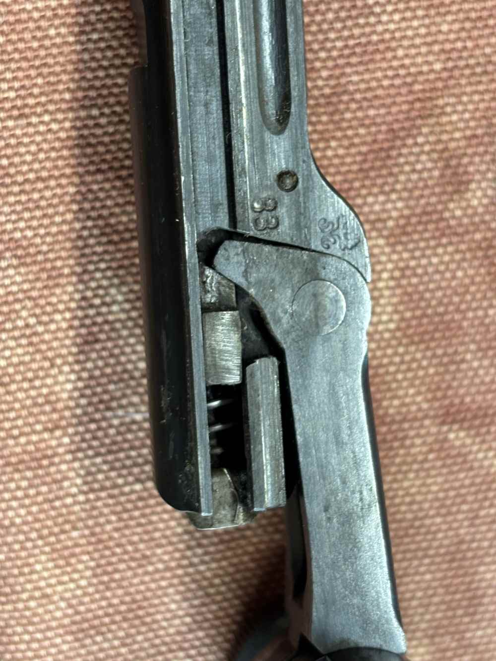DWM 1917 Artillery Luger, Unit marked to Bavarian Mortar crew-img-23