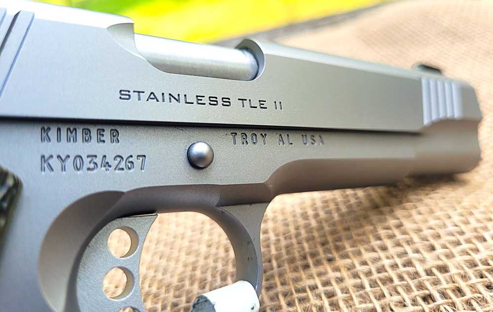 Kimber Stainless TLE II  45 ACP  5" Match Grade Barrel 1911 -img-4