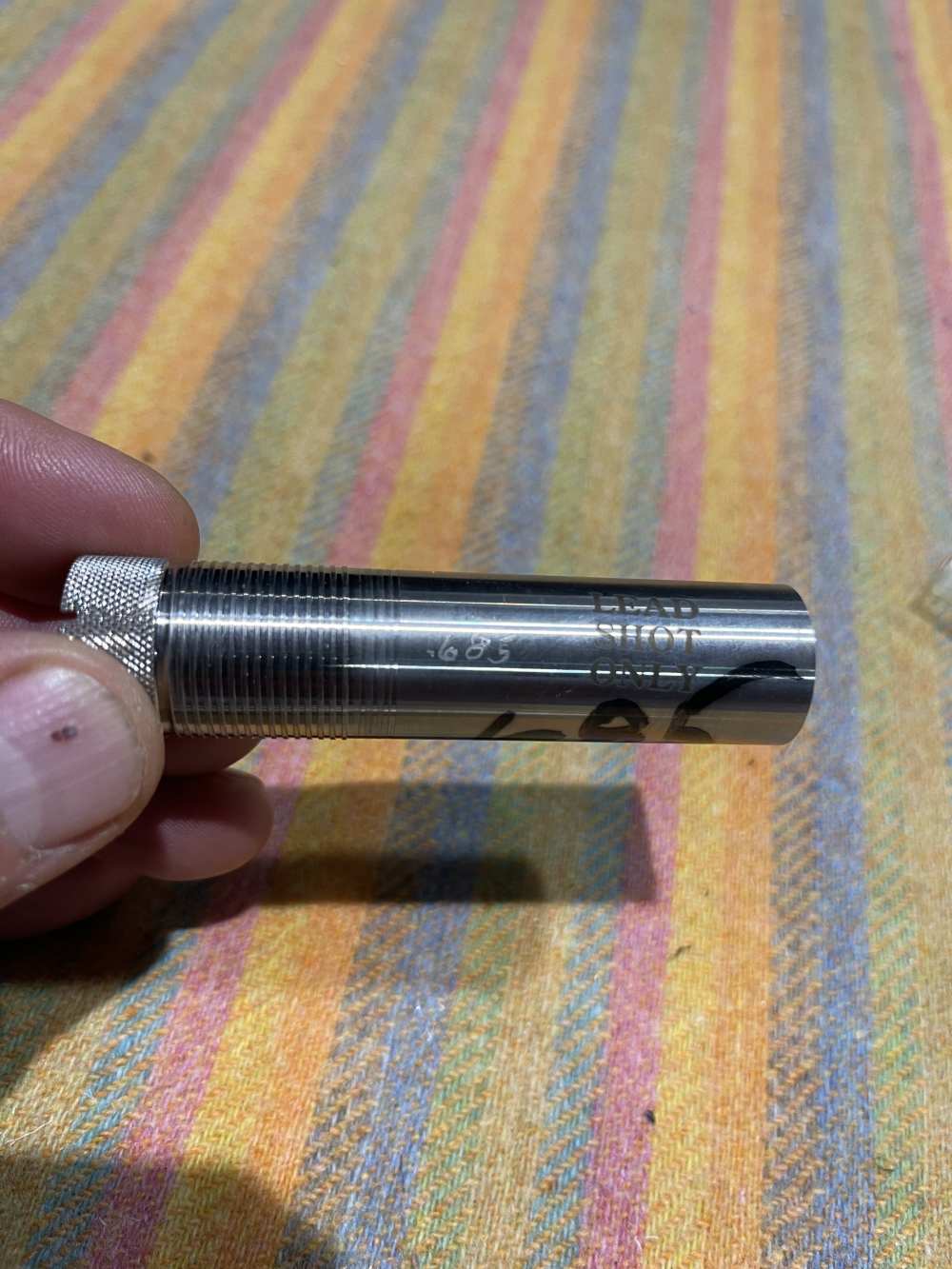 Briley  Series 12 (S-12) Thin Wall Extended choke - Tweleve Gauge Lead  -img-3