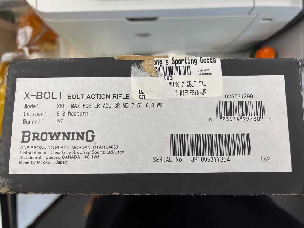 BROWNING XBOLT MAX SPR! 6.8 WESTERN!-img-13