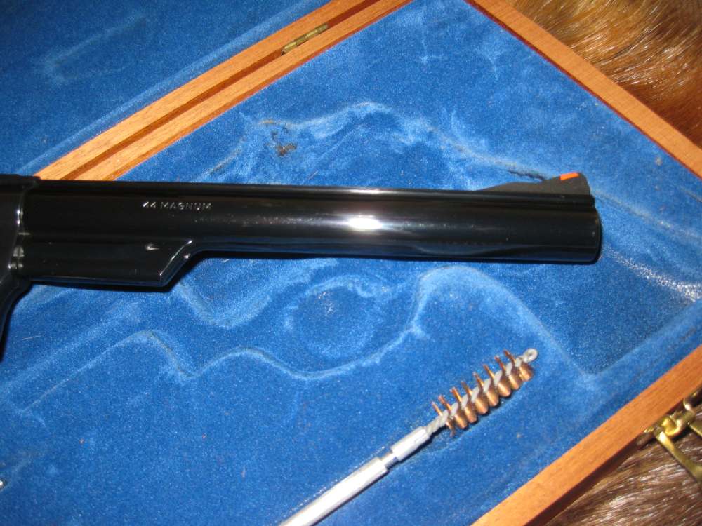 S & W model 29-2 with case & tools .44mag 8 3/8" barrel pristine !-img-10